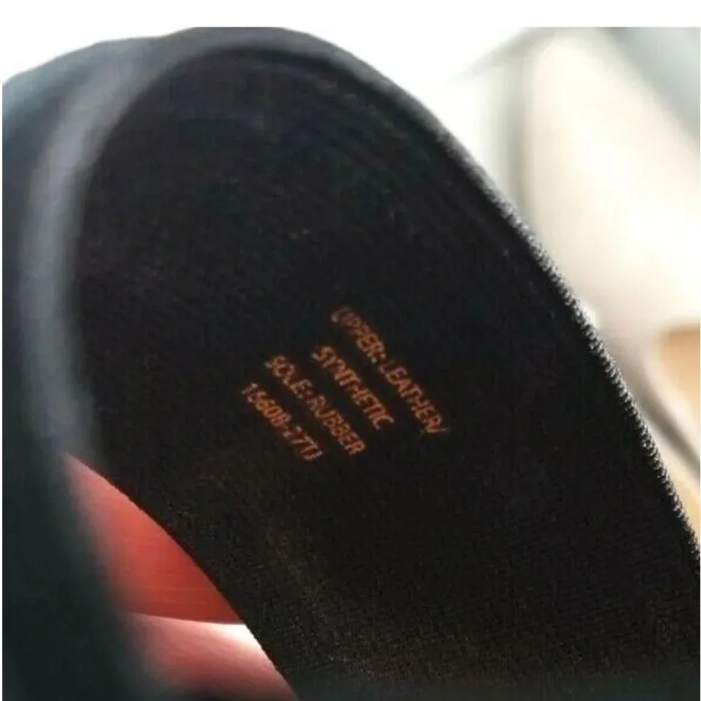Dalson Espadrilles Open-Toe Wedge Women's 10 Black Handmade Spain NWT